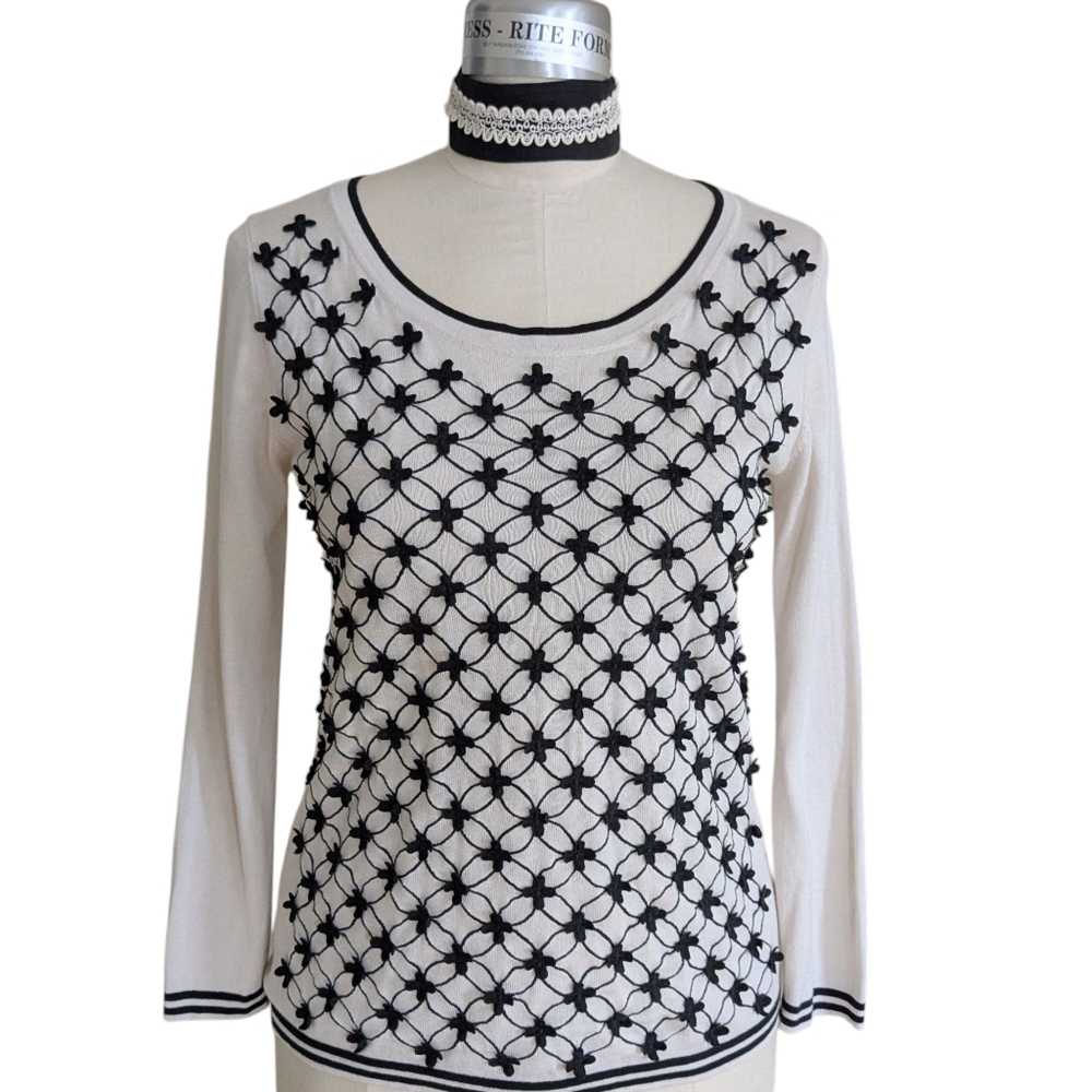 Weekend Max Mara Fine Knit Sweater Size Small